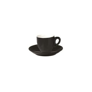 06.BELLY.ESP.BK Incafe Black Belly Espresso Cup Globe Importers Adelaide Hospitality Suppliers