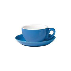 06.CAP.C.BL Incafe Blue Cappuccino Cup Globe Importers Adelaide Hospitality Suppliers