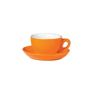 06.CAP.C.OR Incafe Orange Cappuccino Cup Globe Importers Adelaide Hospitality Suppliers
