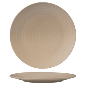 SAND ROUND RIBBED PLATE