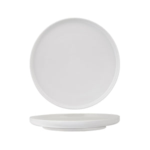 946311 Luzerne Signature White Round Plate - Vertical Rim Globe Importers Adelaide Hospitality Supplies