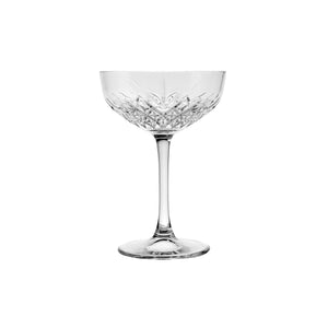 CC440236 Pasabahce Timeless Champagne / Cocktail Saucer Globe Importers Adelaide Hospitality Suppliers