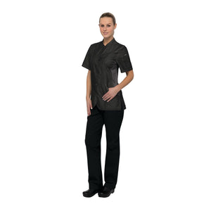 CES05W-BLK-2XL Chef Works Chelsea Chef Jacket Globe Importers Adelaide Hospitality Supplies