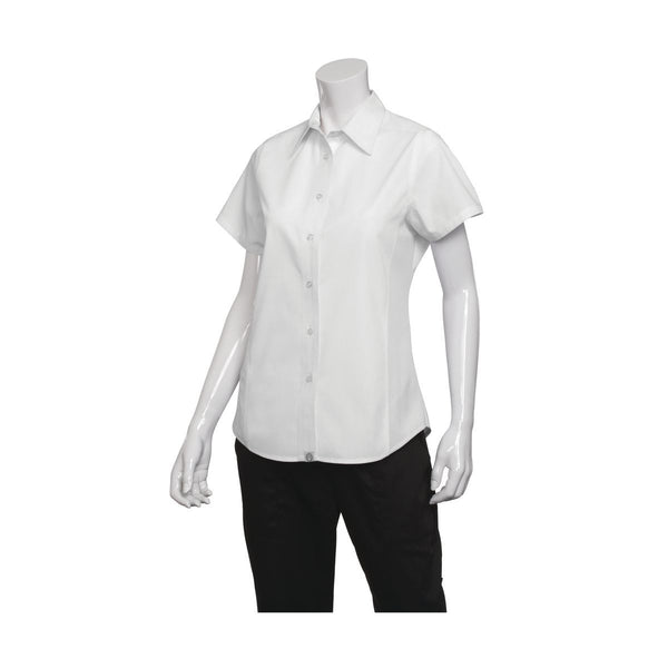 CSWV-WHT-2XL Universal Shirt Women White Globe Importers Adelaide Hospitality Supplies