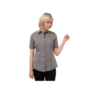 SHC10W-GRY-3XL Omaha Shirt Women Grey Globe Importers Adelaide Hospitality Supplies