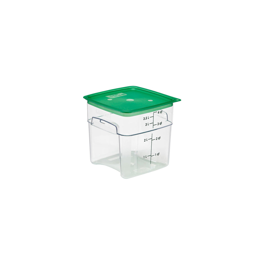 Cambro CamSquare FreshPro Storage Container Green