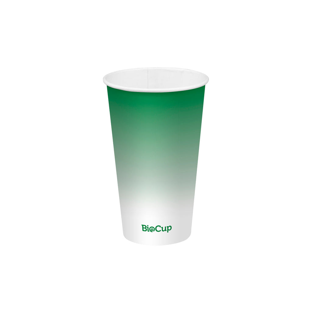 Cold Paper Green Cups