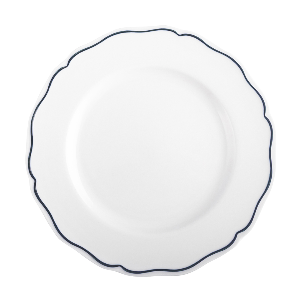 Tuxton Charleston Blue Rim