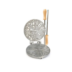 Stampi Per Ferratell (Thin x4 Round) - For cooking over open flame