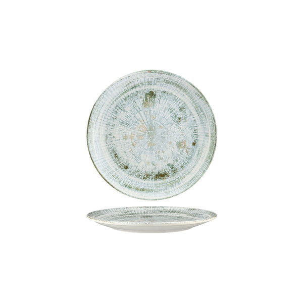 70.120175 Bonna Odette Olive Round Coupe Plate 210mm Globe Importers Adelaide Hospitality Supplies