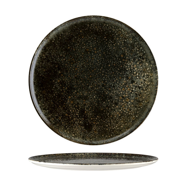 70.120200 Bonna Stella Wood Round Platter 320mm Globe Importers Adelaide Hospitality Supplies