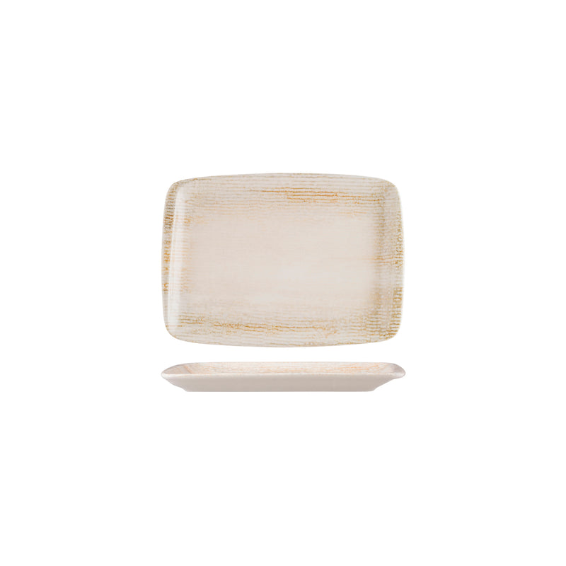 70.120280 Bonna Patera Rectangular Platter 233x165x20mm Globe Importers Adelaide Hospitality Supplies