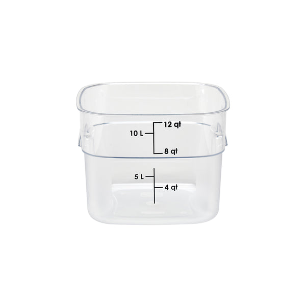 CC.12SFSPROCW.135 Cambro CamSquare FreshPro Storage Container 289x289x216mm / 11.4Lt Globe Importers Adelaide Hospitality Supplies