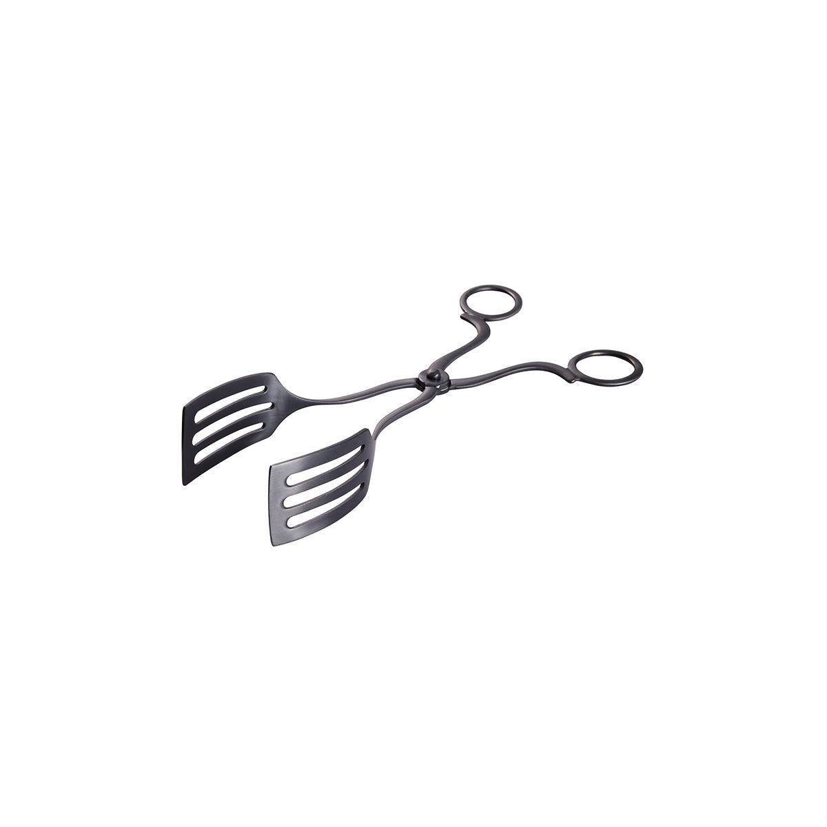 15012-BK Black Serving Utensils Deluxe Scissor Pastry Tong 212mm Globe Importers Adelaide Hospitality Supplies