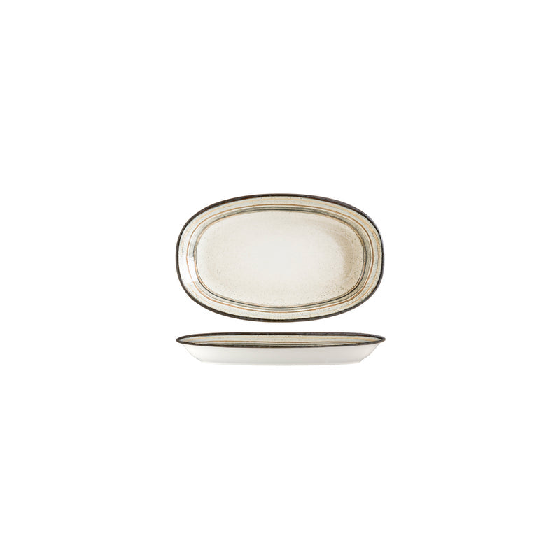 209507 Bonna Cortado Oval Coupe Dish 150x85mm Globe Importers Adelaide Hospitality Supplies