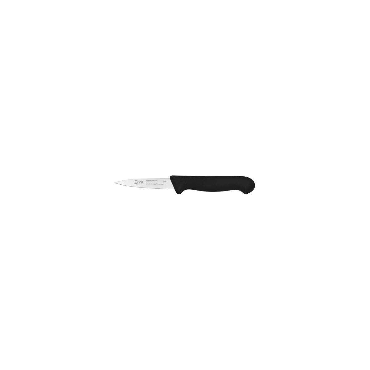 70.25001 IVO Professional Line I Black Paring Knife 75mm Globe Importers Adelaide Hospitality Supplies