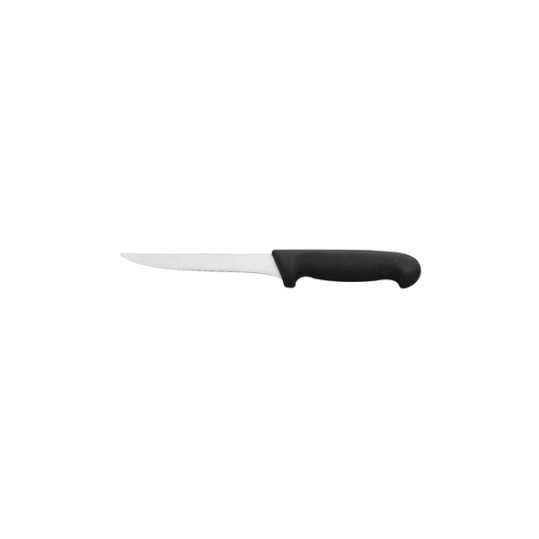 70.25006 IVO Professional Line I Black Boning Knife 150mm Globe Importers Adelaide Hospitality Supplies