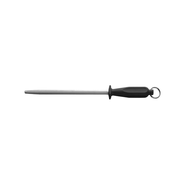 70.25312 IVO Professional Line I Black Sharpening Steel 300mm Globe Importers Adelaide Hospitality Supplies