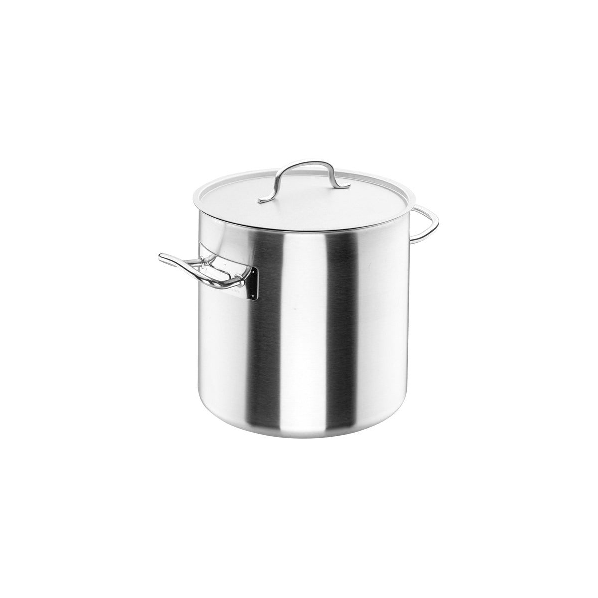 34.50120 Lacor Chef Classic Stockpot with Lid 18/10 Stainless Steel 200x200mm / 6.2Lt Globe Importers Adelaide Hospitality Supplies