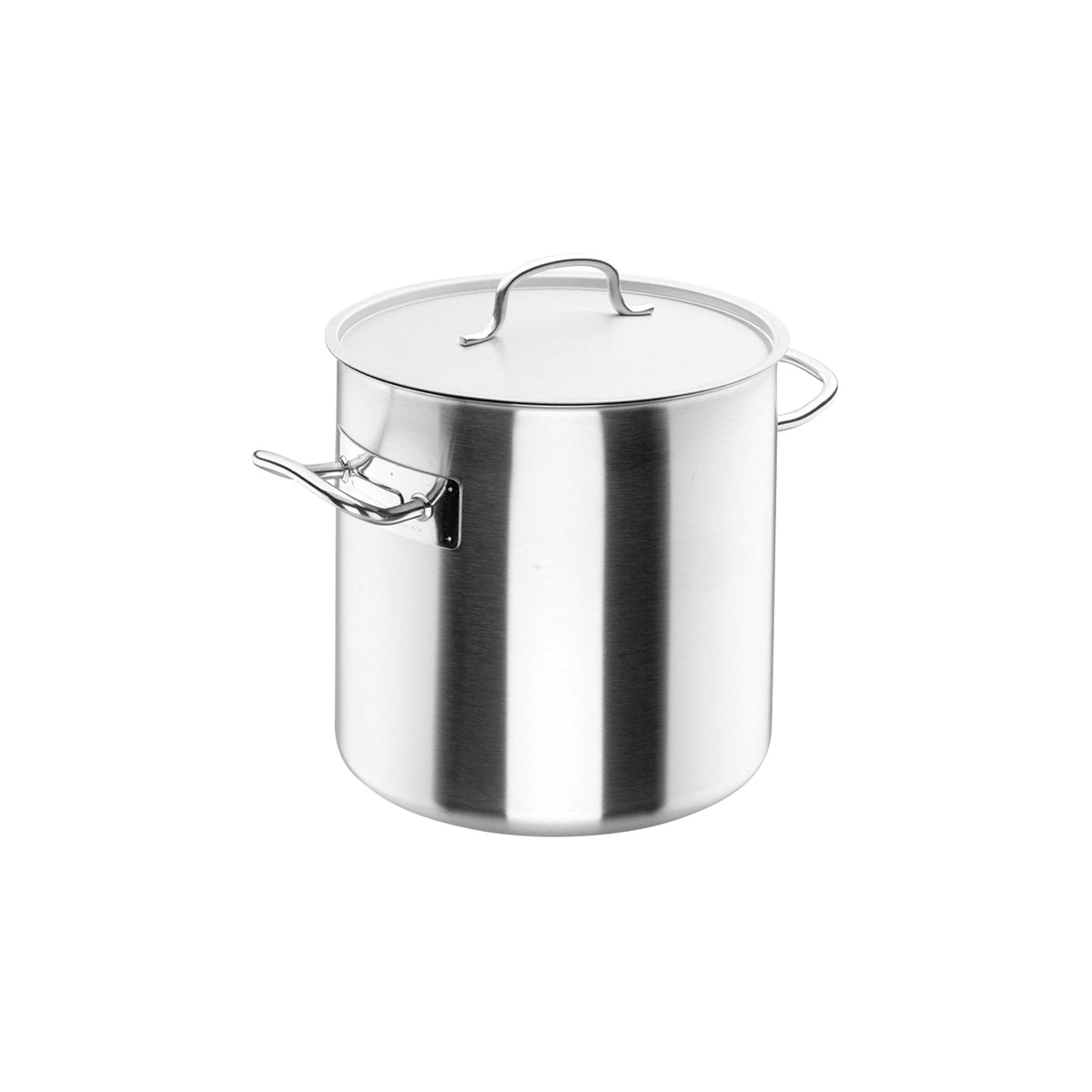34.50124 Lacor Chef Classic Stockpot with Lid 18/10 Stainless Steel 240x240mm / 10.0Lt Globe Importers Adelaide Hospitality Supplies