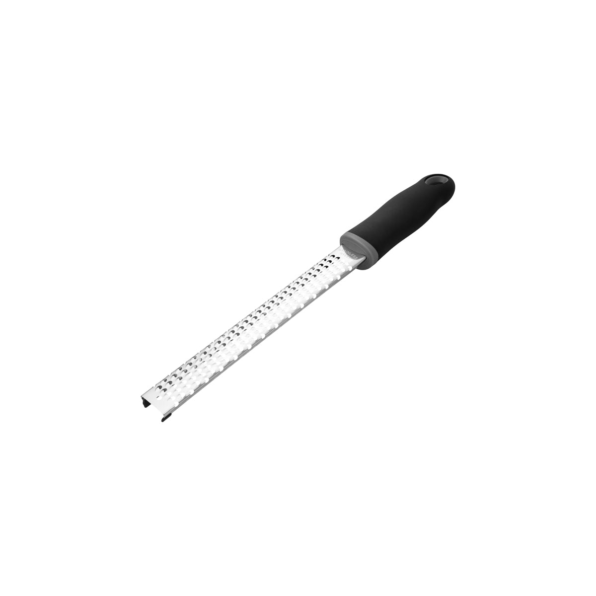 44.P.4119.12 InCasa Hand Grater Fine 325mm Stainless Steel with ABS Handle Globe Importers Adelaide Hospitality Supplies