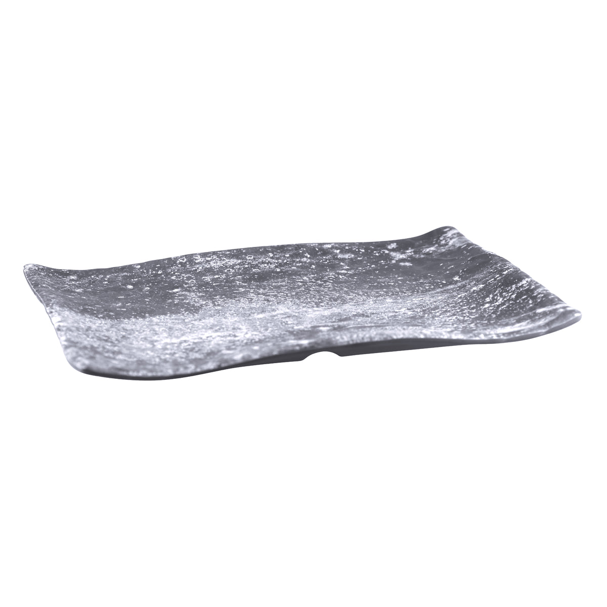 461040-WP Cheforward Weathered Pewter Rectangular Platter 400x280mm Globe Importers Adelaide Hospitality Supplies