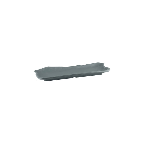 461223-ON Cheforward Weathered Onyx Oblong Plate 230x110mm Globe Importers Adelaide Hospitality Supplies