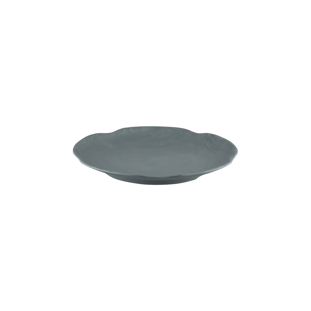 462025-ON Cheforward Weathered Onyx Round Plate 255mm Globe Importers Adelaide Hospitality Supplies