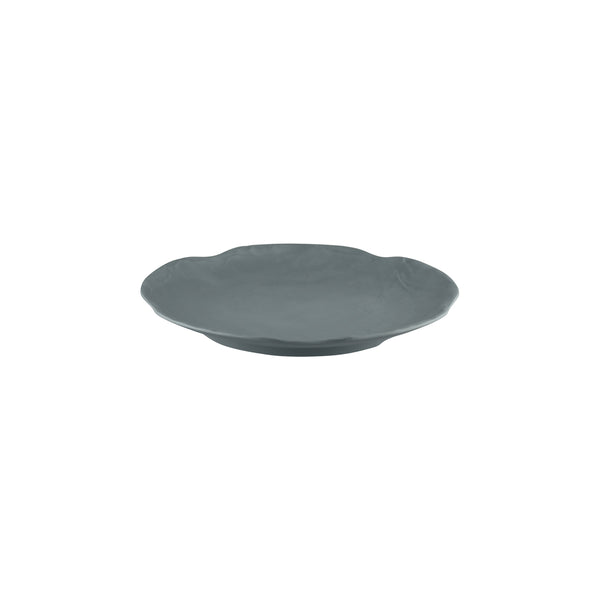 462025-ON Cheforward Weathered Onyx Round Plate 255mm Globe Importers Adelaide Hospitality Supplies