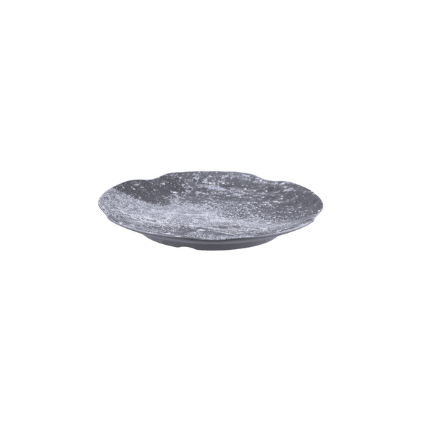 462025-WP Cheforward Weathered Pewter Round Plate 255mm Globe Importers Adelaide Hospitality Supplies