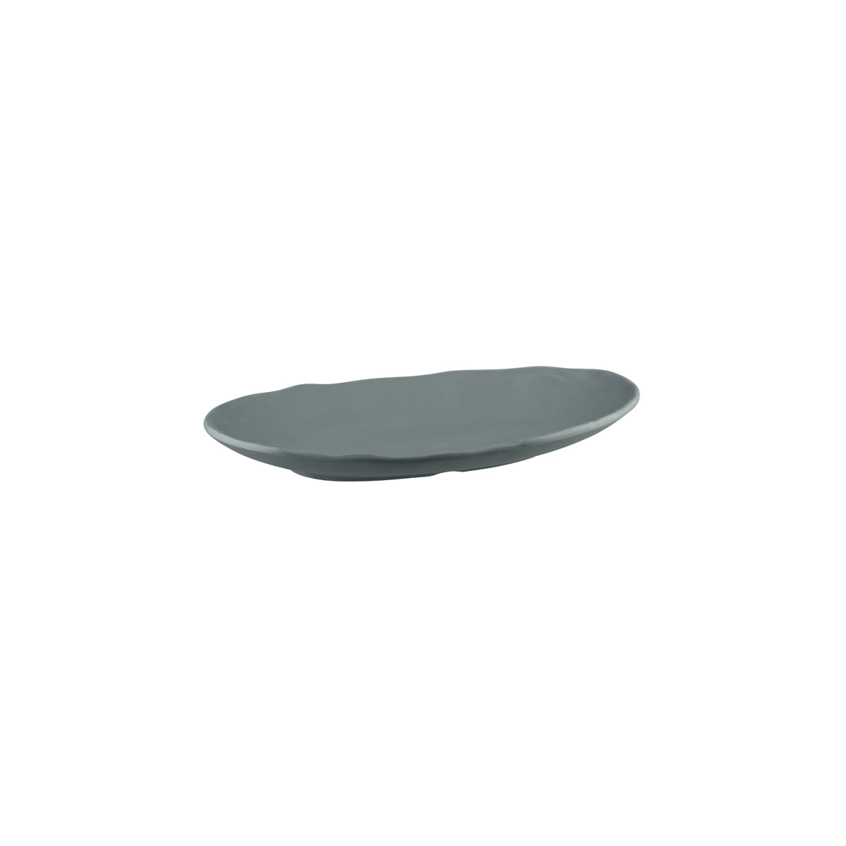 463023-ON Cheforward Weathered Onyx Oval Plate 230x140mm Globe Importers Adelaide Hospitality Supplies