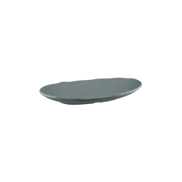 463026-ON Cheforward Weathered Onyx Oval Plate 265x155mm Globe Importers Adelaide Hospitality Supplies