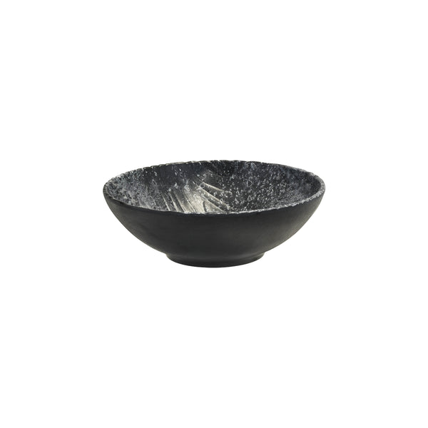 464025-WP Cheforward Round Bowl Weathered Pewter / Black 254mm / 2350ml Globe Importers Adelaide Hospitality Supplies