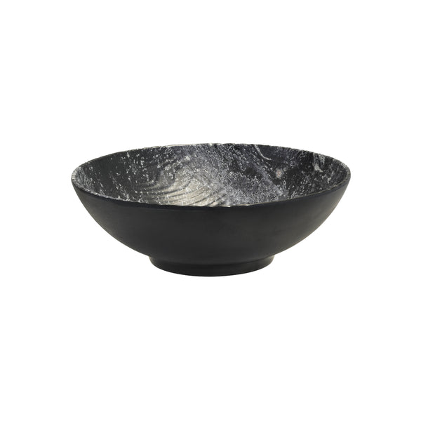 464033-WP Cheforward Round Bowl Weathered Pewter / Black 330mm / 5100ml Globe Importers Adelaide Hospitality Supplies
