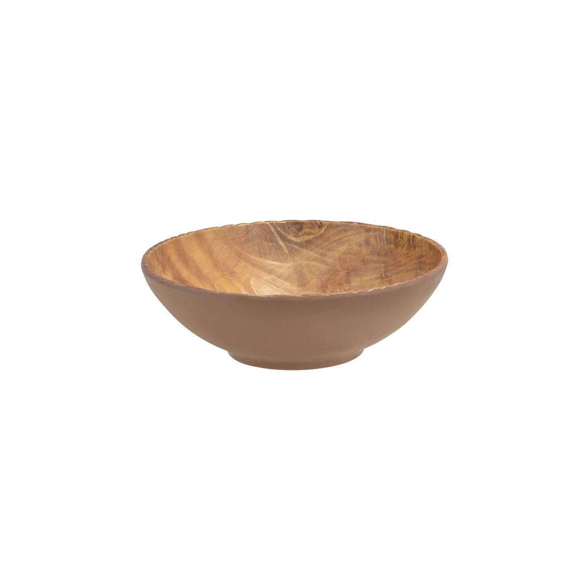 465525 Cheforward Round Bowl Wood Grain / Beige 254mm / 2350ml Globe Importers Adelaide Hospitality Supplies