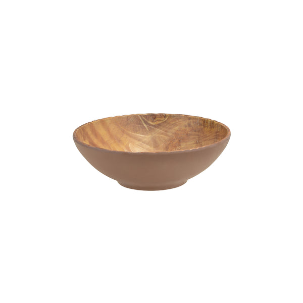 465525 Cheforward Round Bowl Wood Grain / Beige 254mm / 2350ml Globe Importers Adelaide Hospitality Supplies