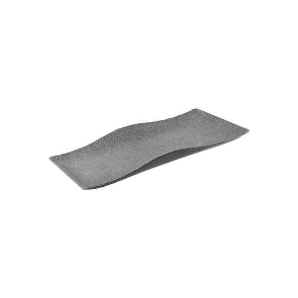 468344 Cheforward Rectangular Platter Stone Grey 440x310mm Globe Importers Adelaide Hospitality Supplies