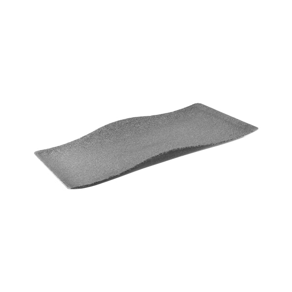 468350 Cheforward Rectangular Platter Stone Grey 500x360mm Globe Importers Adelaide Hospitality Supplies