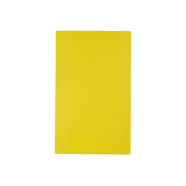 72.48030.Y Trenton Cutting Board Yellow 530x325x20mm Globe Importers Adelaide Hospitality Supplies