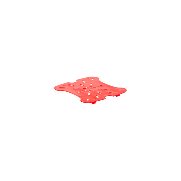 CC.6SFSFPDPP.266 Cambro CamSquare Fresh Pro Storage Drain Red To Suit 5.7-7.6Lt Globe Importers Adelaide Hospitality Supplies