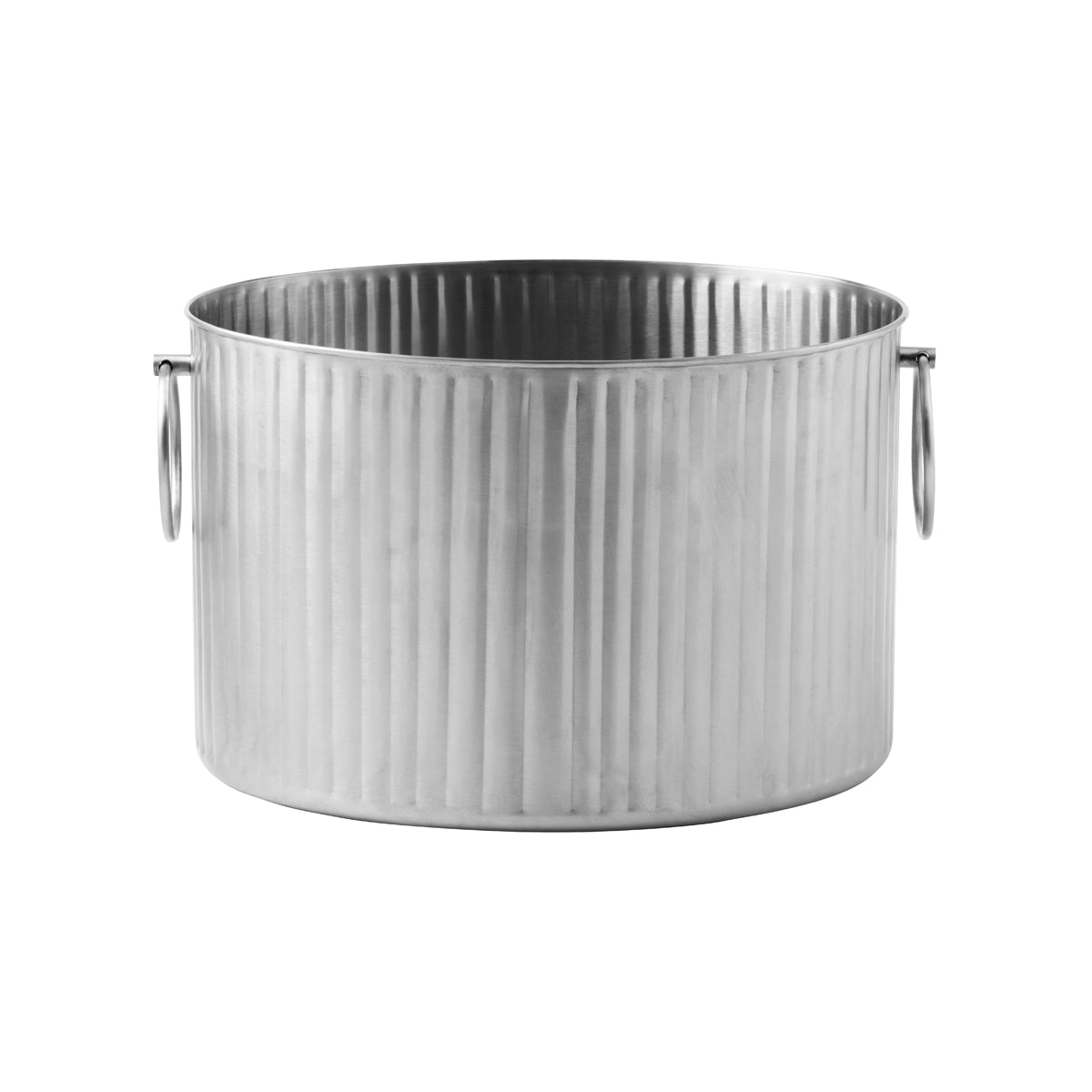 Crown Barware Beverage Tub Ribbed Finish 330x250x230mm