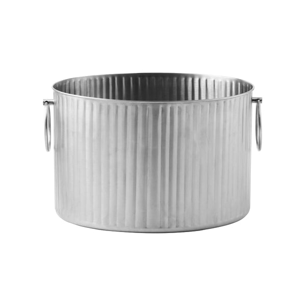 Crown Barware Beverage Tub Ribbed Finish 330x250x230mm