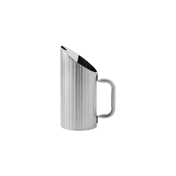 Crown Barware Water Pitcher Ribbed Finish 1.0Lt