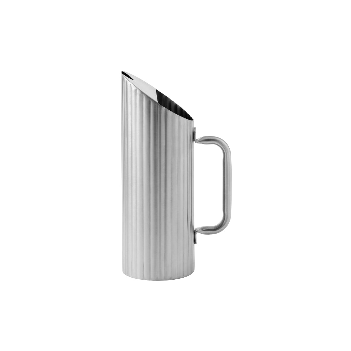 Crown Barware Water Pitcher Ribbed Finish 1.5Lt