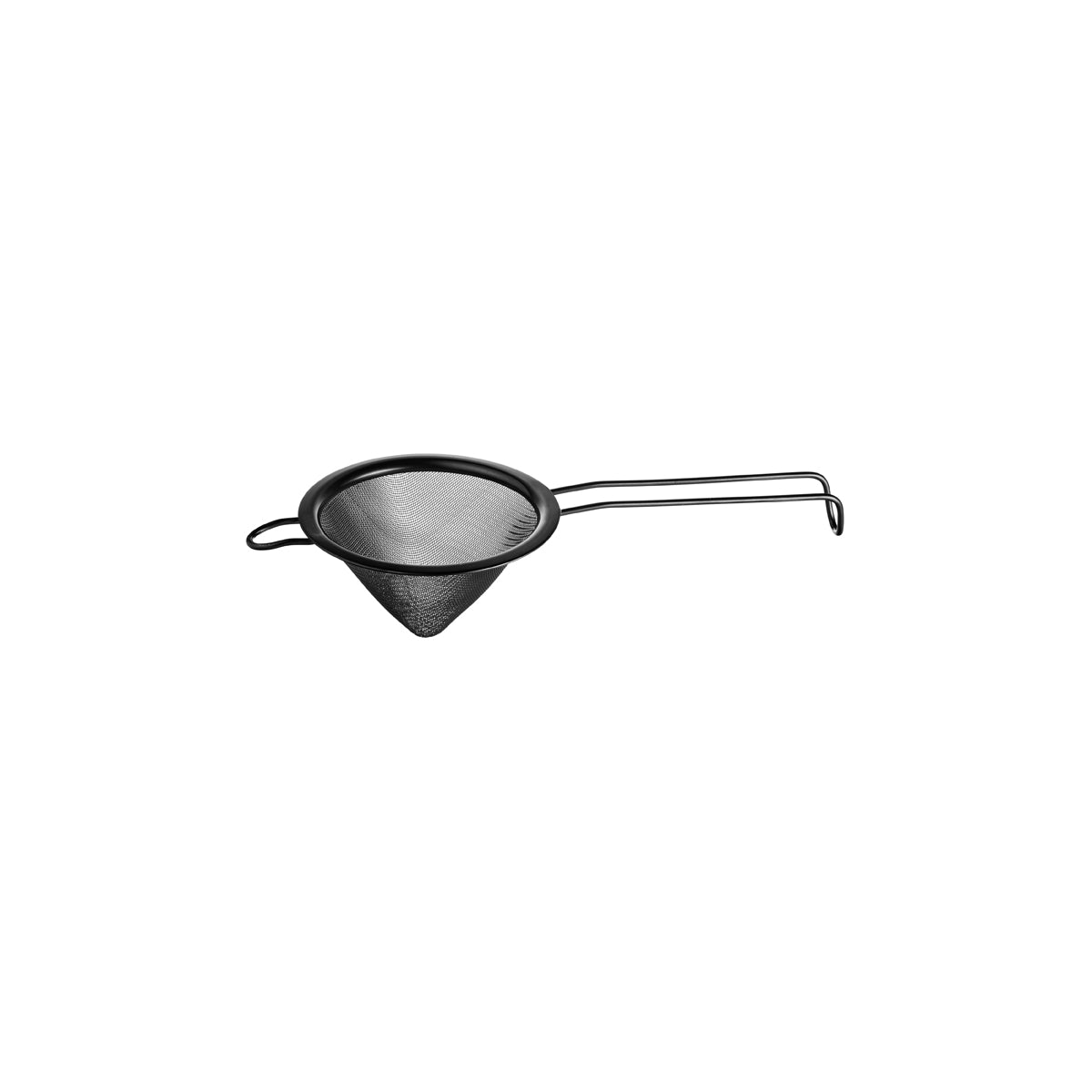 735402 Crown Barware Conical Cocktail Strainer Black PVD 100mm Globe Importers Adelaide Hospitality Supplies