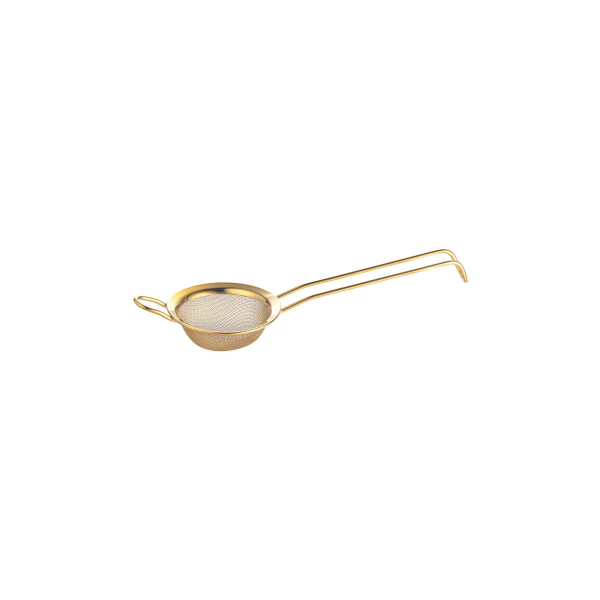 735803 Crown Barware Cocktail Strainer Gold PVD 80mm Globe Importers Adelaide Hospitality Supplies