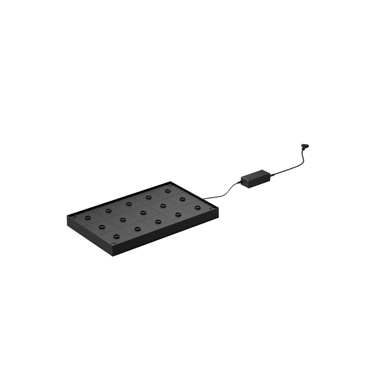 Lampa Multiple Contact Charging Shelf (Suits 15 x Micro Lamps) 470x290x40mm