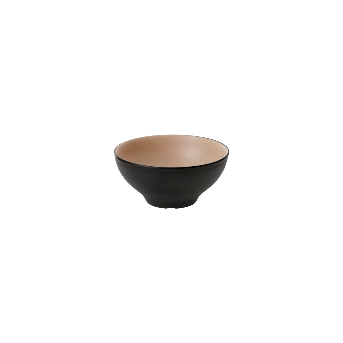 72.828413.BE COU COU Melamine Dual Colour Beige & Black Noodle Bowl 165mm/900ml Globe Importers Adelaide Hospitality Supplies
