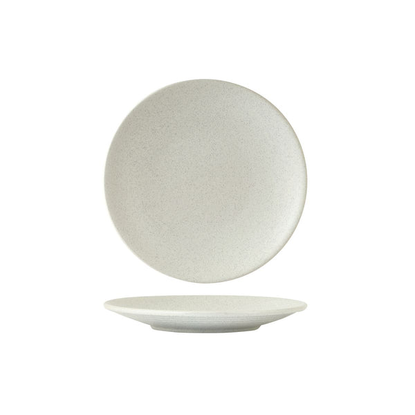 72.90061 Zuma Frost Round Coupe Plate 180mm Globe Importers Adelaide Hospitality Supplies