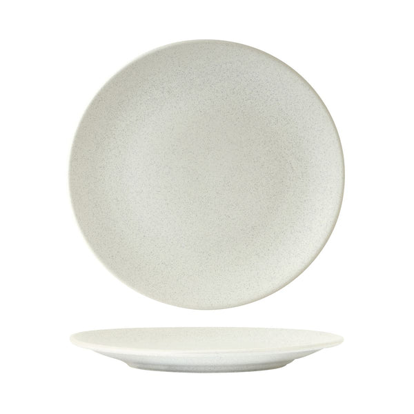 72.90064 Zuma Frost Round Coupe Plate 230mm Globe Importers Adelaide Hospitality Supplies